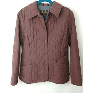 NWOT Barbour Quilted Shaped Microfiber Jacket